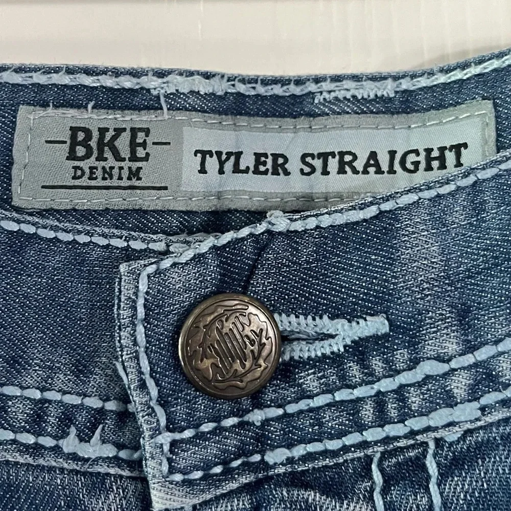 BKE Denim Tyler Straight Jeans
